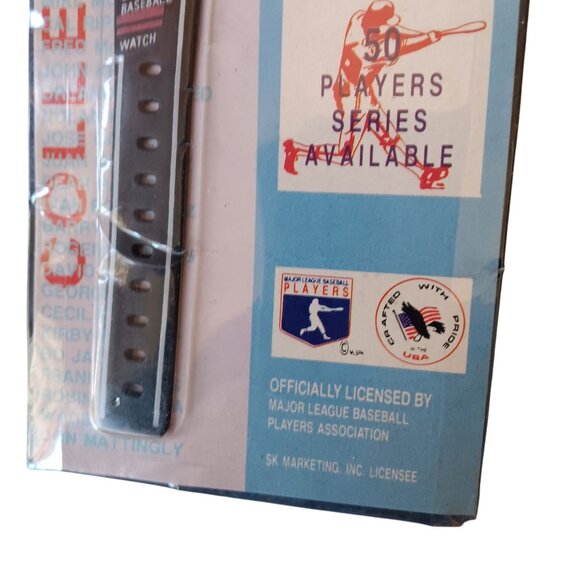 NEW Vtg 90s MLB Andres Galarraga Collector LCD Digital Quartz Watch Collector - Picture 3 of 5
